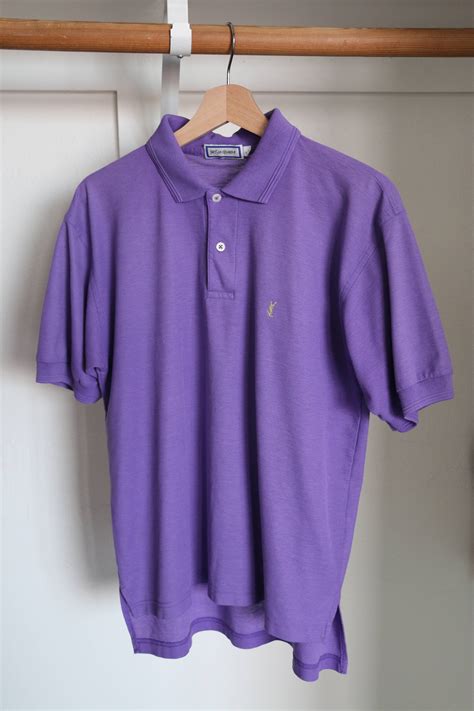 ysl polo shirt vintage